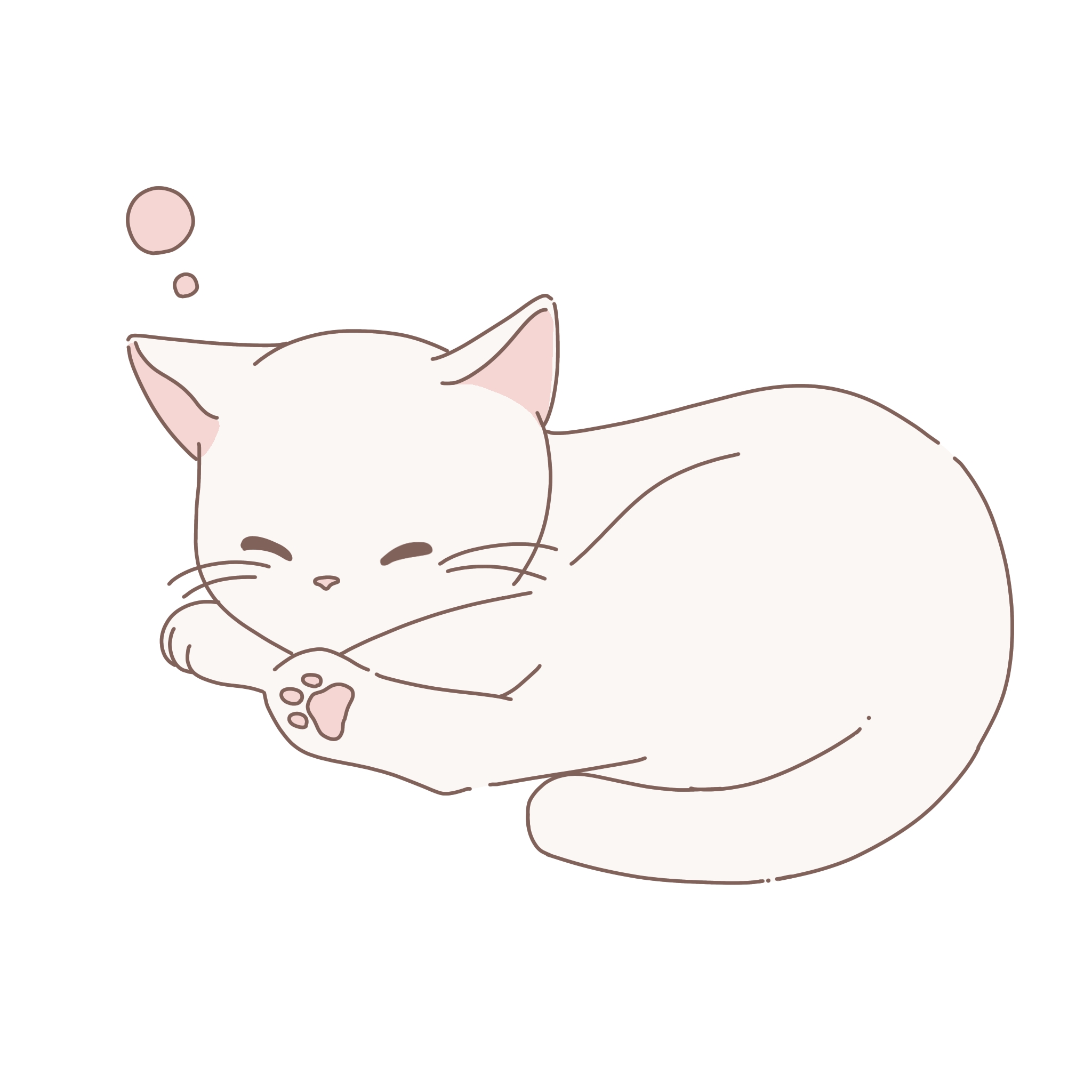 猫のイラスト